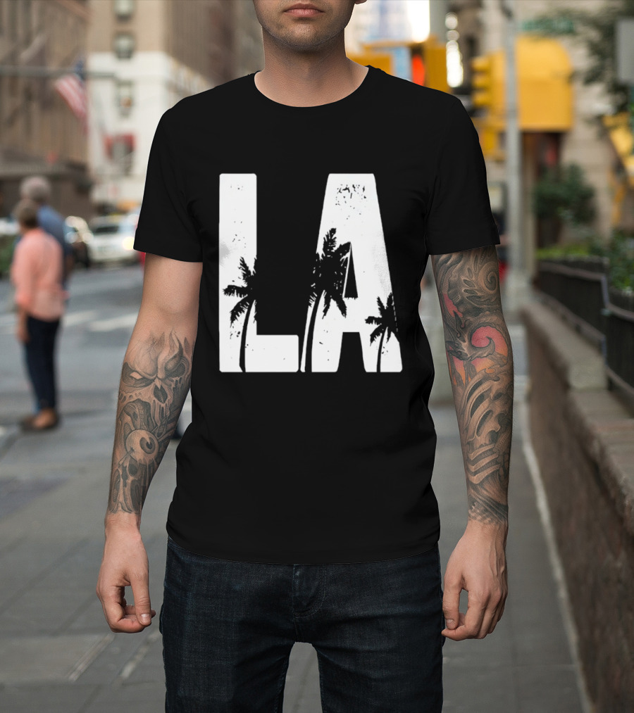 LA Los Angeles Palm Trees T-Shirt