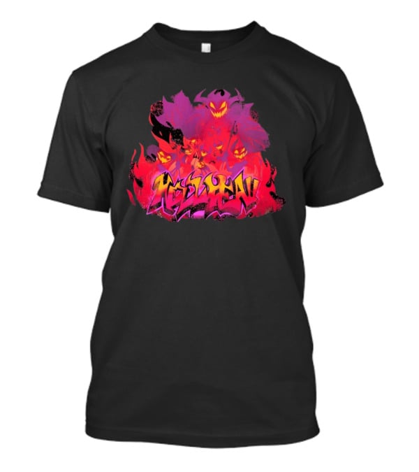 Helluva Boss SpindleHorse Graffiti Demon T-Shirt