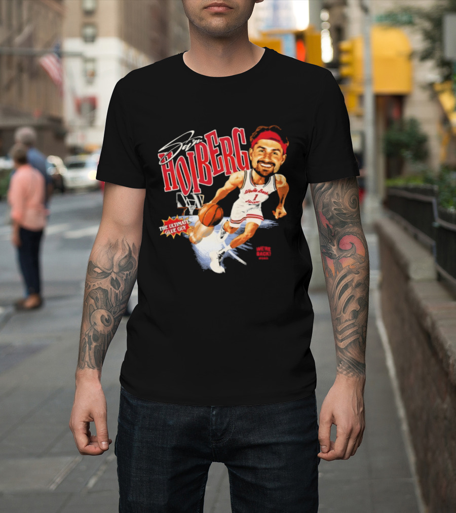 Sam Hoiberg Basketball Caricature The Ultimate Glue Guy T-Shirt