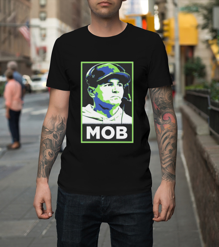 Seattle Seahawks MOB Coach Iconic Headset T-Shirt