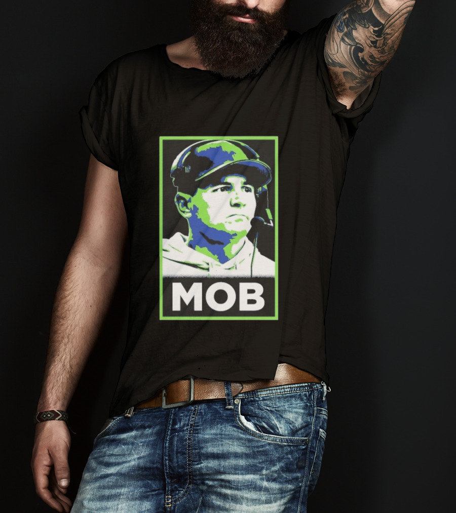Seattle Seahawks MOB Coach Iconic Headset T-Shirt