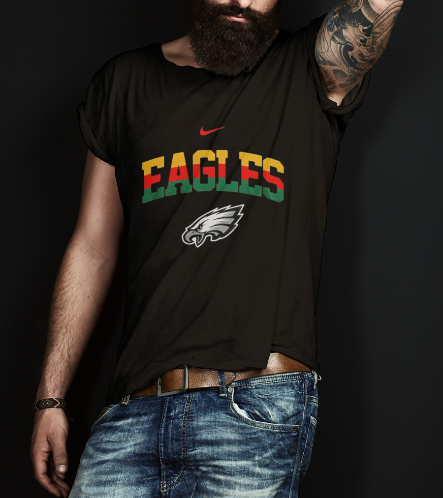 Philadelphia Eagles Black History 100th Anniversary Nike Edition T-Shirt