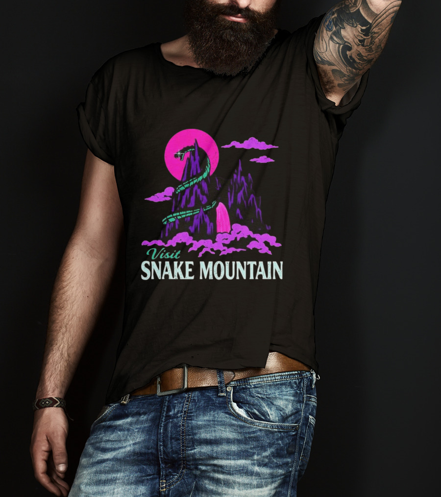 Visit Snake Mountain Masters Of The Universe Serpent Peak Fantasy T-Shirt