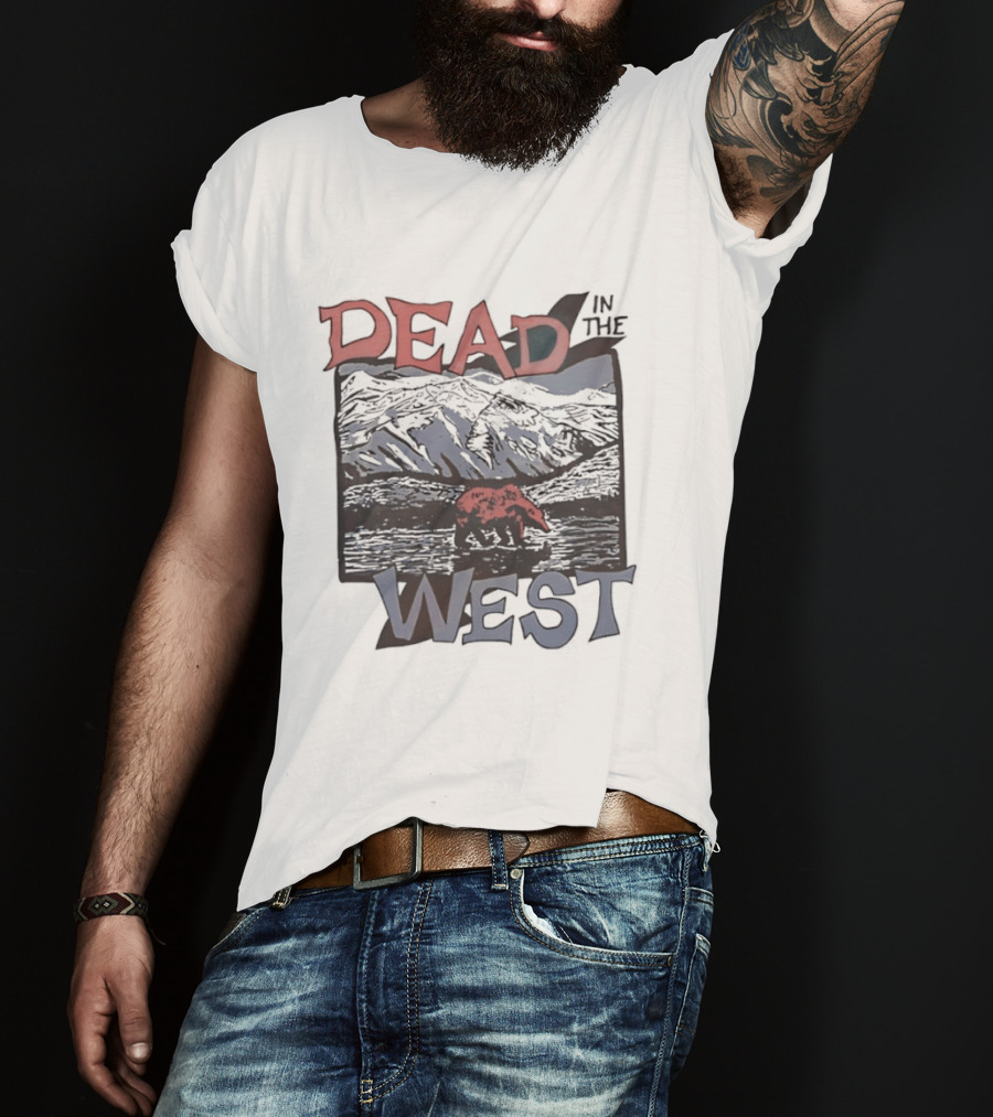 Dead In The West Bear Mountain Landscape T-Shirt