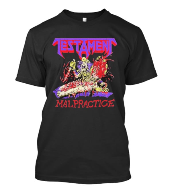Testament Malpractice Souls Of Black Collection T-Shirt