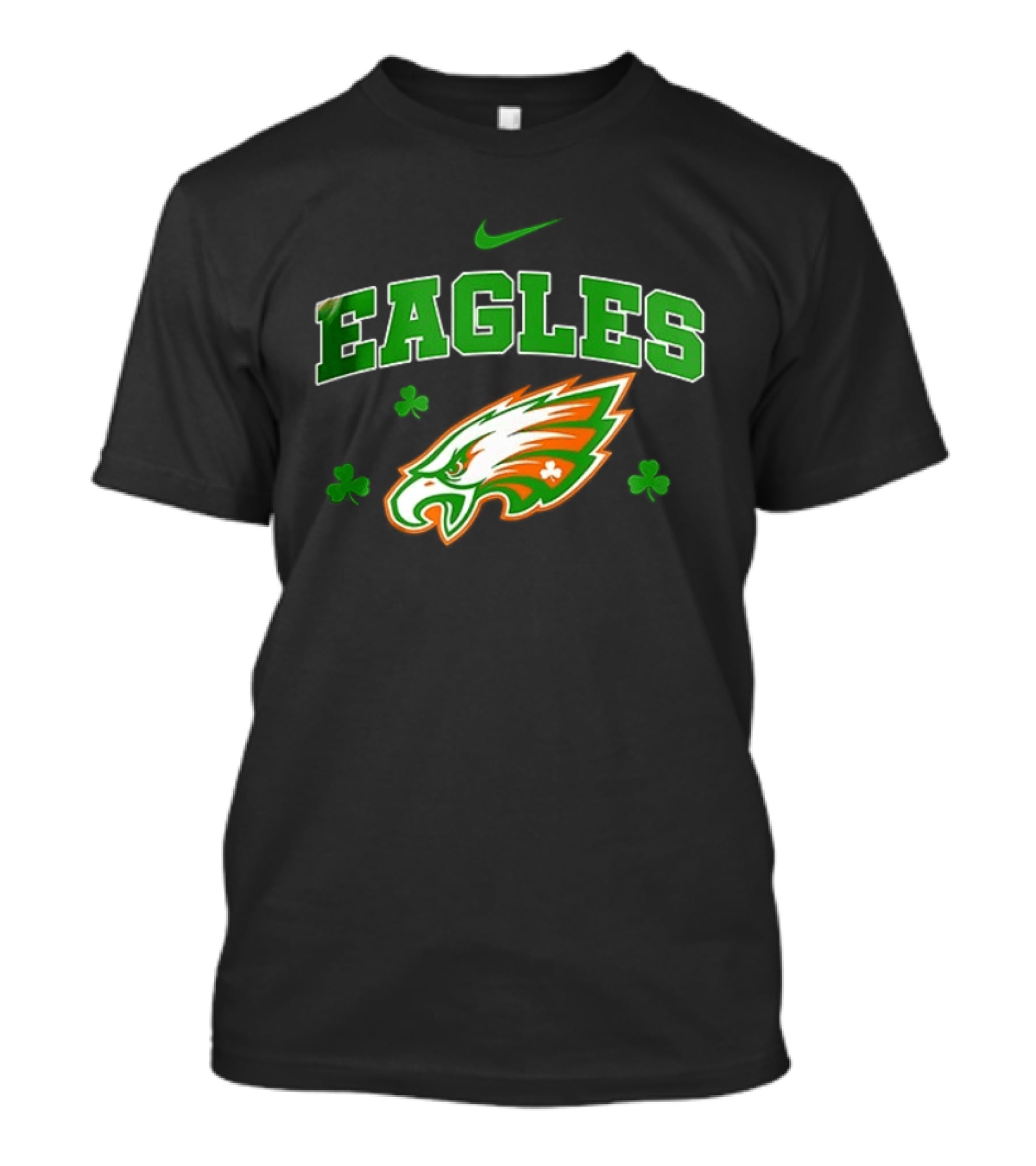 Philadelphia Eagles Irish Woman Soul Of A Witch Green Shamrock Nike T-Shirt