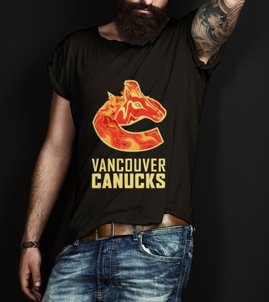 Vancouver Canucks Lunar New Year Horsefire 2026 T-Shirt