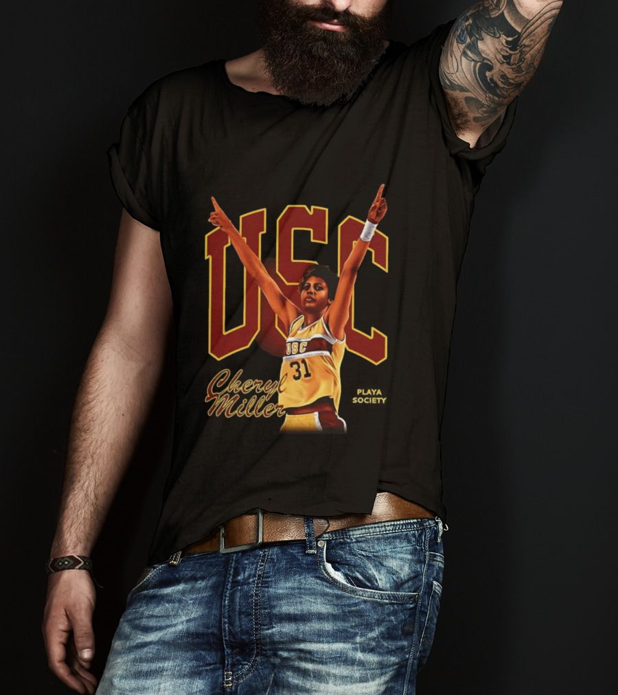 USC Cheryl Miller 31 Basketball Legend T-Shirt