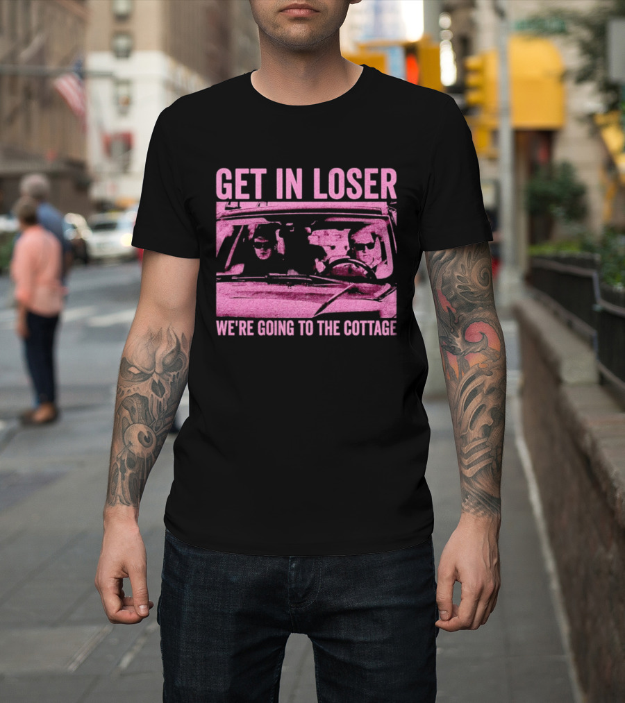 Get In Loser We're Going To The Cottage Heated Rivalry Car Scene T-Shirt