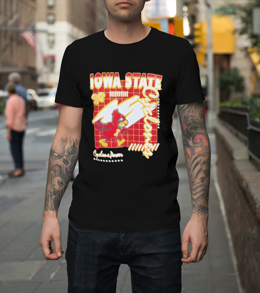Iowa State Cyclones 58 Cyclone Power T-Shirt