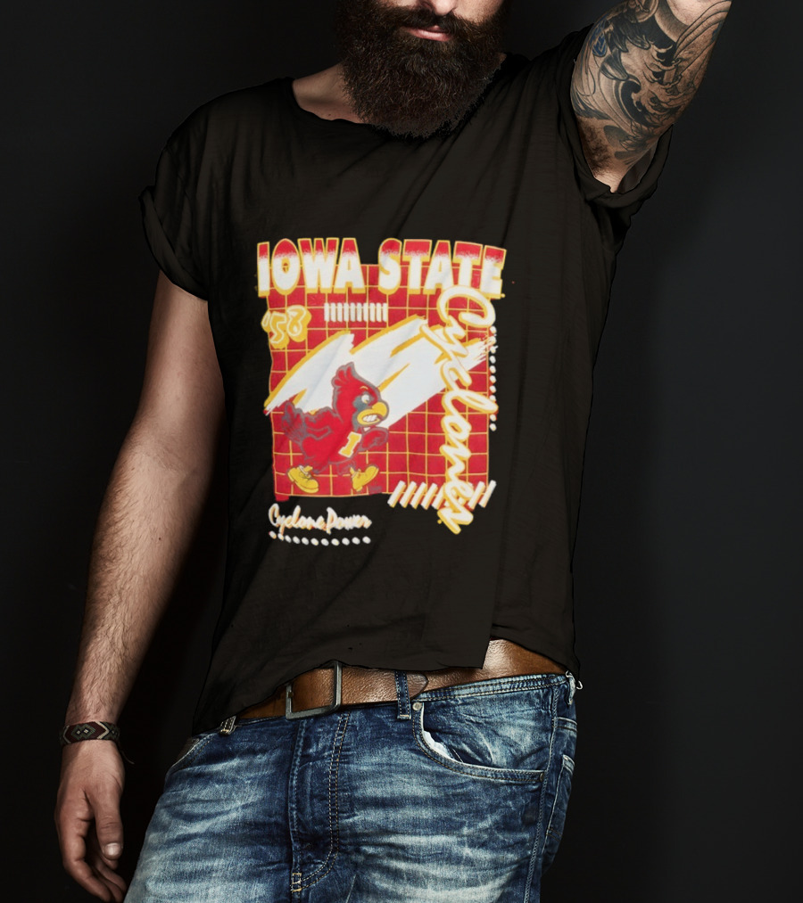 Iowa State Cyclones 58 Cyclone Power T-Shirt