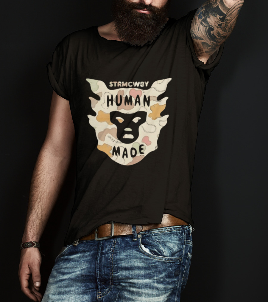 Strmcwby Human Made Camouflage Face T-Shirt