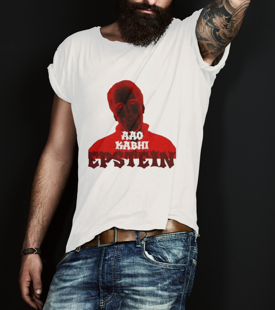 Aao Kabhi Epstein Edgy Meme T-Shirt
