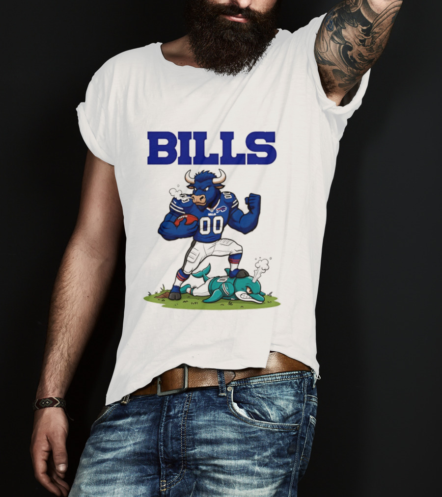 Buffalo Bills Vs Miami Dolphins Beat Dolphins Rivalries T-Shirt