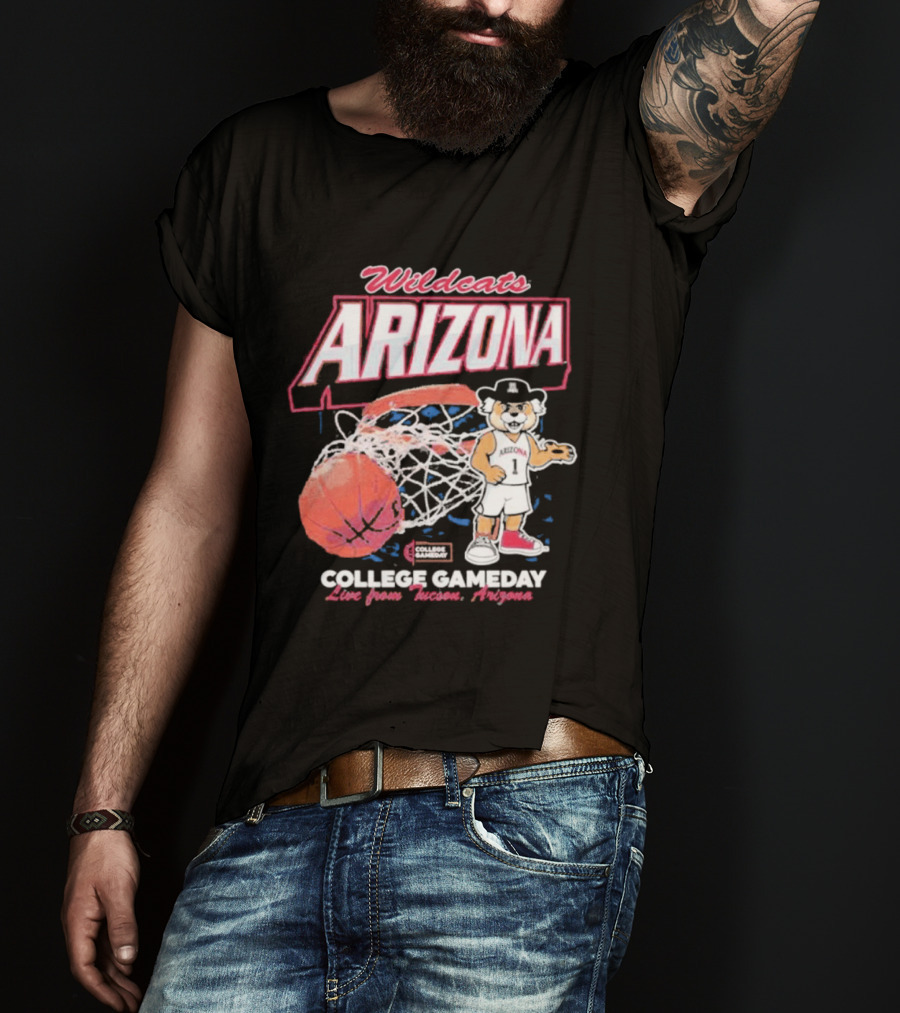 Arizona Wildcats College Gameday Live From Tucson T-Shirt