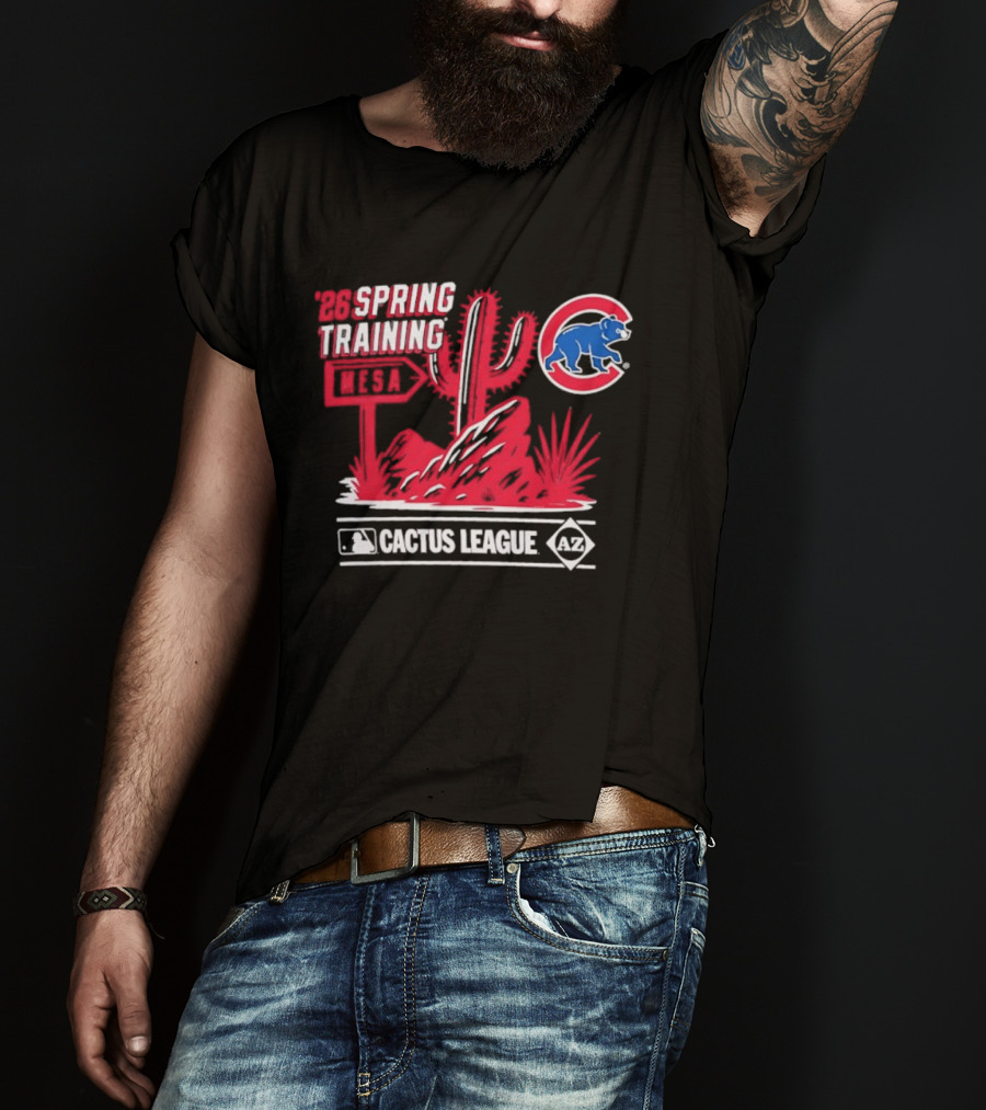 Chicago Cubs 2026 Cactus League Spring Training T-Shirt