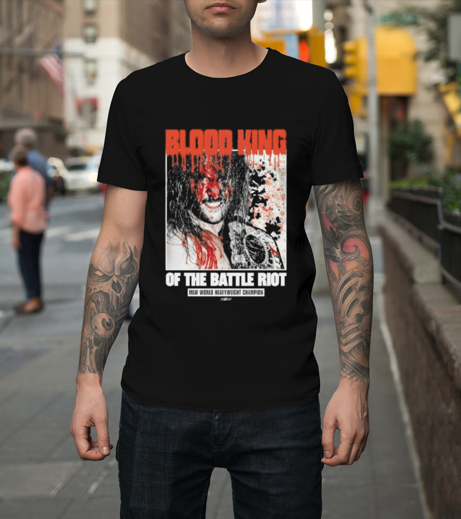 Blood King Of The Battle Riot Killer Kross T-Shirt