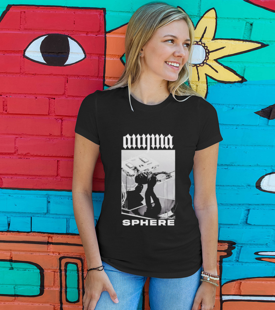 Anyma Sphere Robot And Vintage Synthesizer T-Shirt