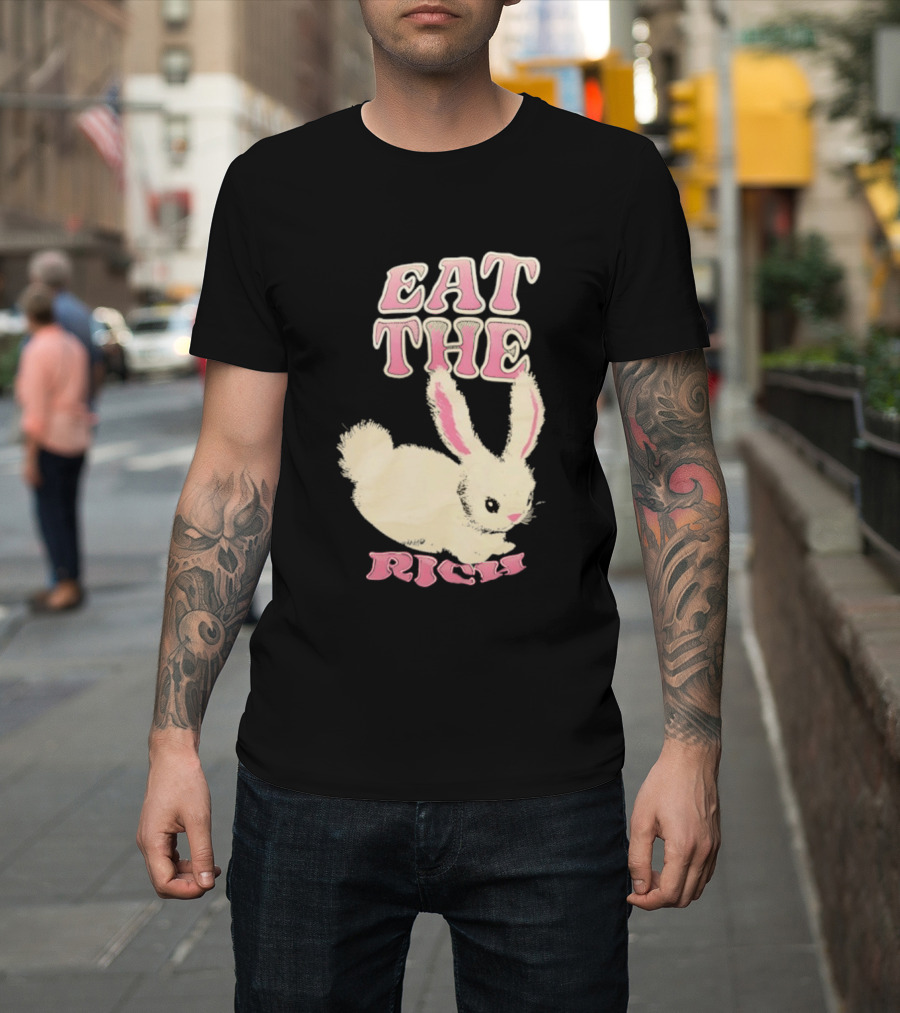 Eat The Rich Bunny T-Shirt