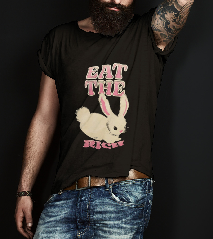 Eat The Rich Bunny T-Shirt