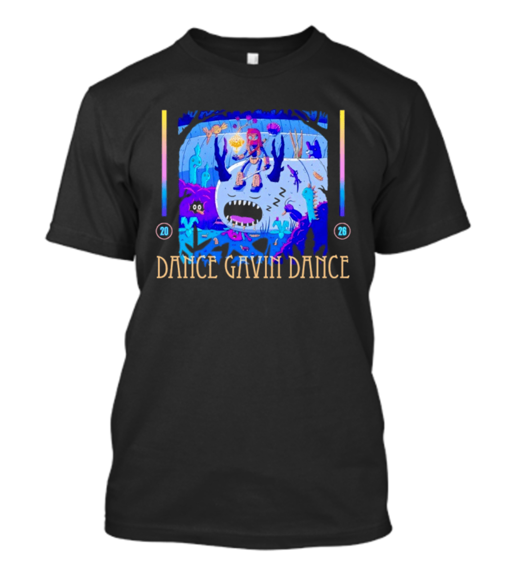 Dance Gavin Dance 2026 Tour Surreal Ocean Adventure T-Shirt