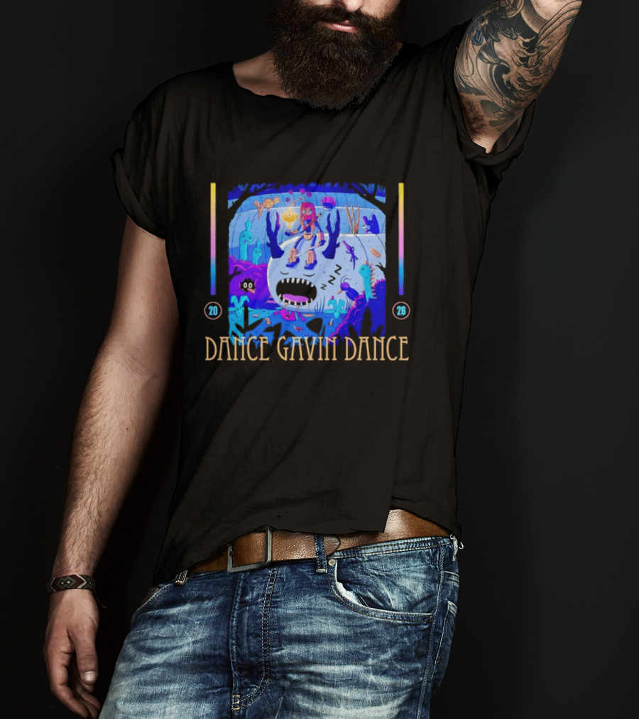 Dance Gavin Dance 2026 Tour Surreal Ocean Adventure T-Shirt