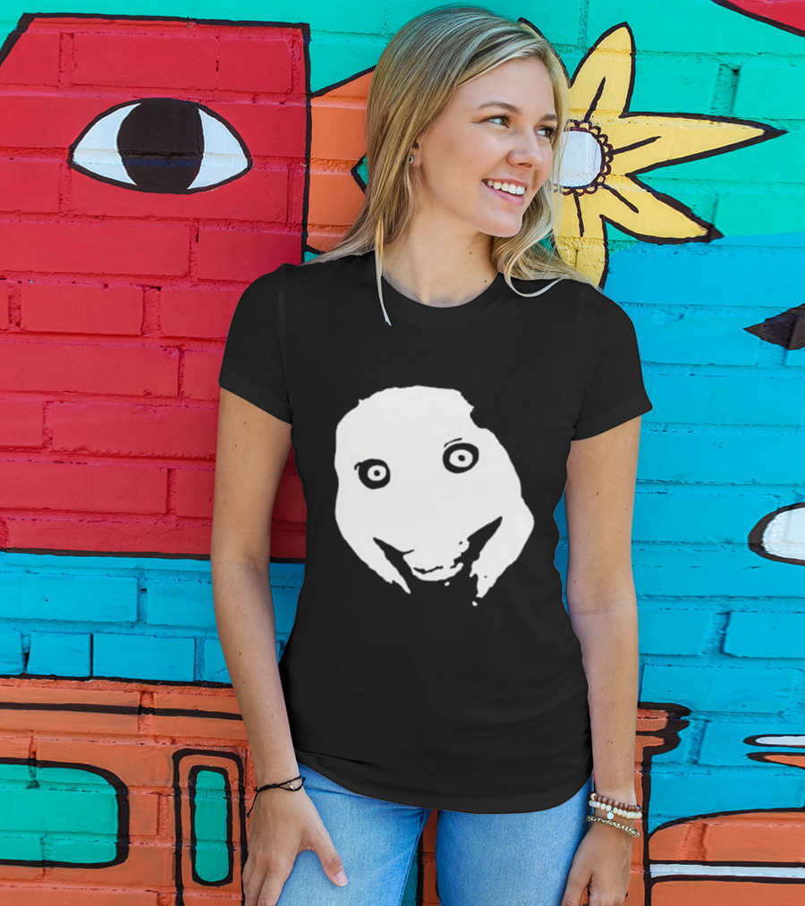 Remera Jeff The Killer Creepy Face Distorted Horror Meme T-Shirt