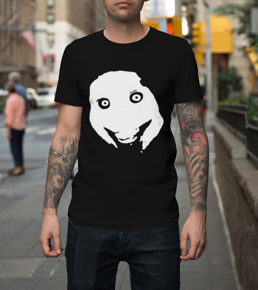 Remera Jeff The Killer Creepy Face Distorted Horror Meme T-Shirt