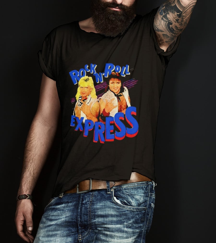 Rock N Roll Express Wrestling Tag Team Legends T-Shirt