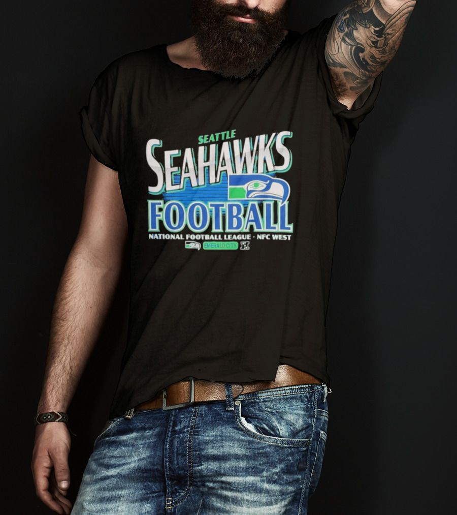 Seattle Seahawks Football National Football League NFC West Emerald City T-Shirt