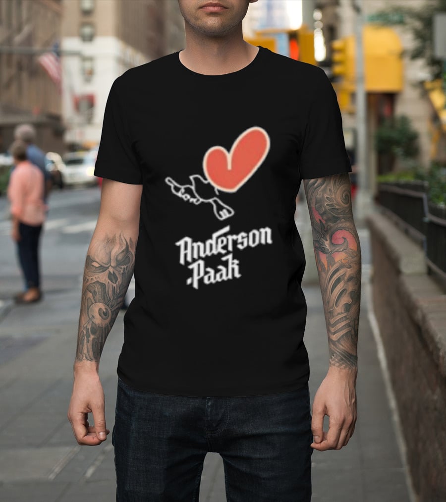 Anderson Paak Heart Bird T-Shirt