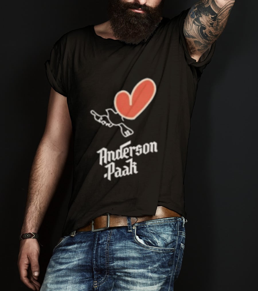 Anderson Paak Heart Bird T-Shirt