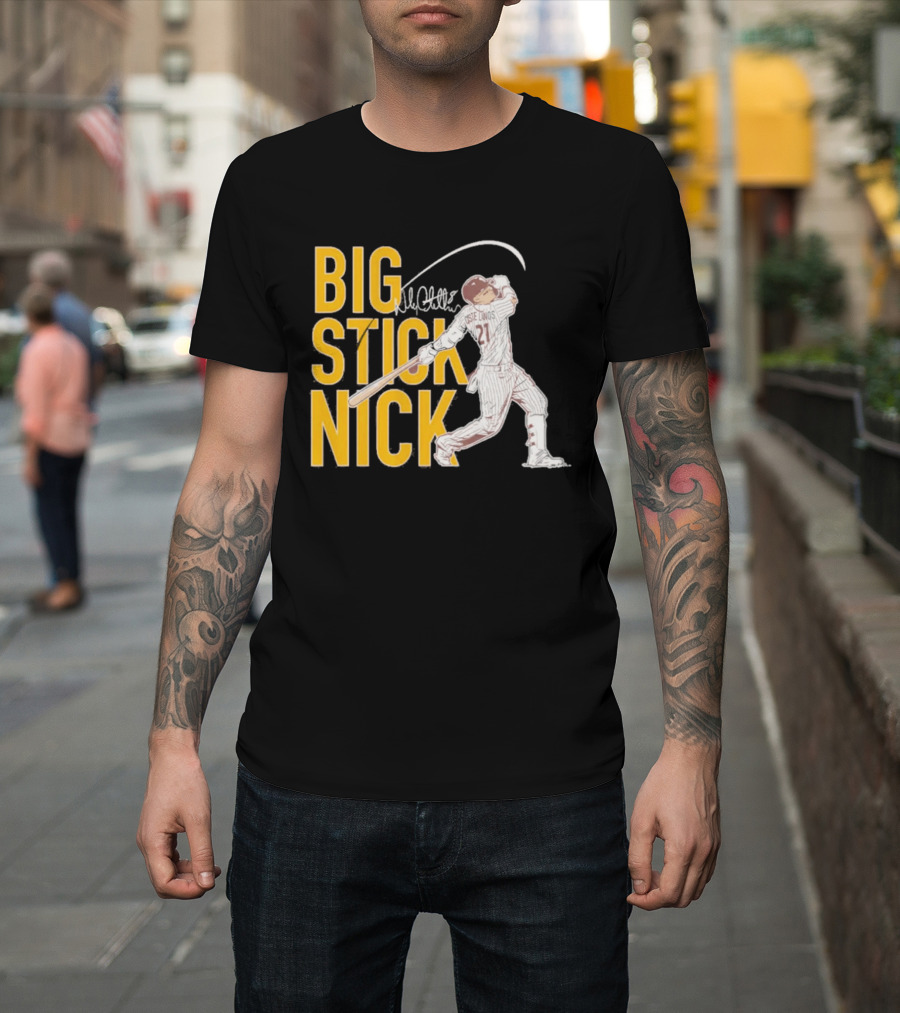 Big Stick Nick Castellanos Padres Baseball T-Shirt
