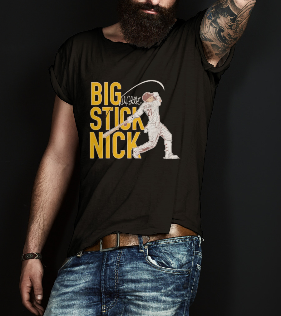 Big Stick Nick Castellanos Padres Baseball T-Shirt
