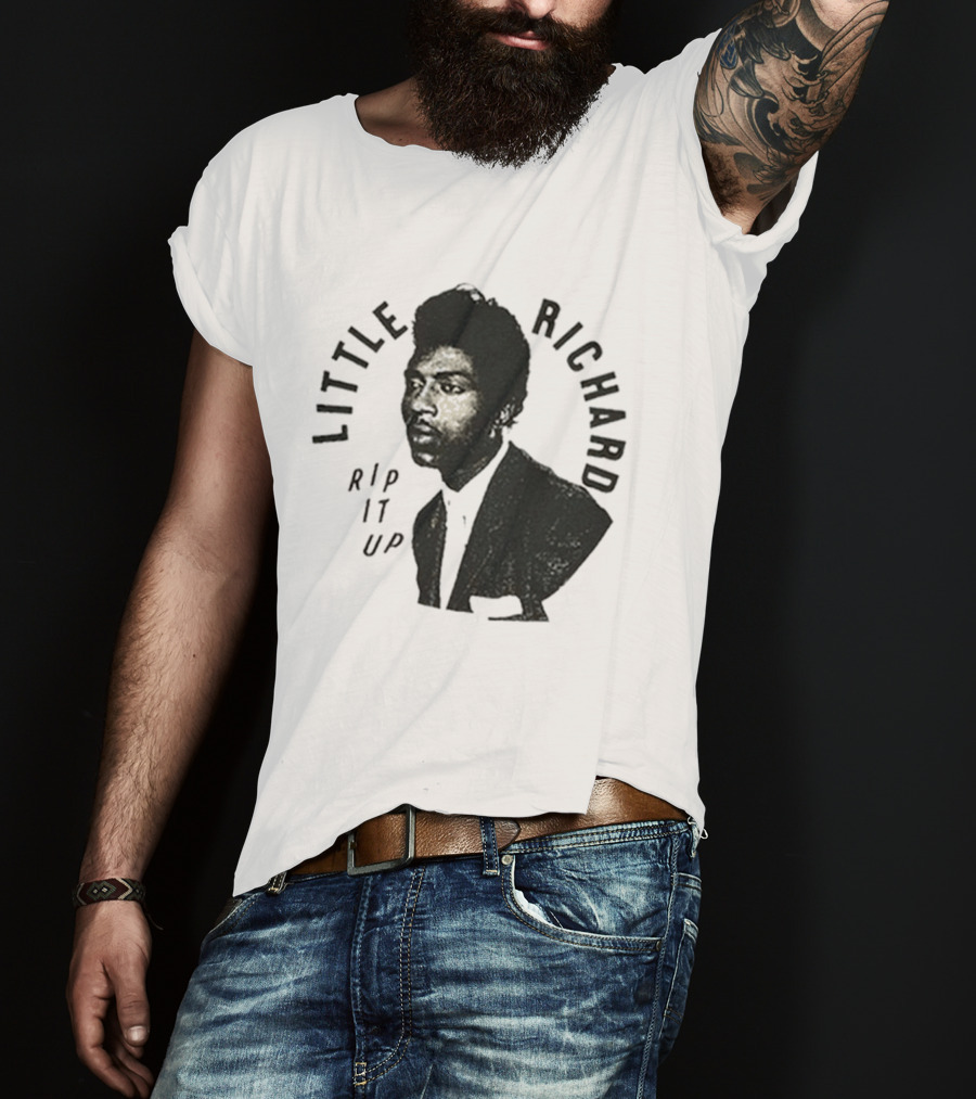 Little Richard Rip It Up Vintage Style Iconic Music T-Shirt