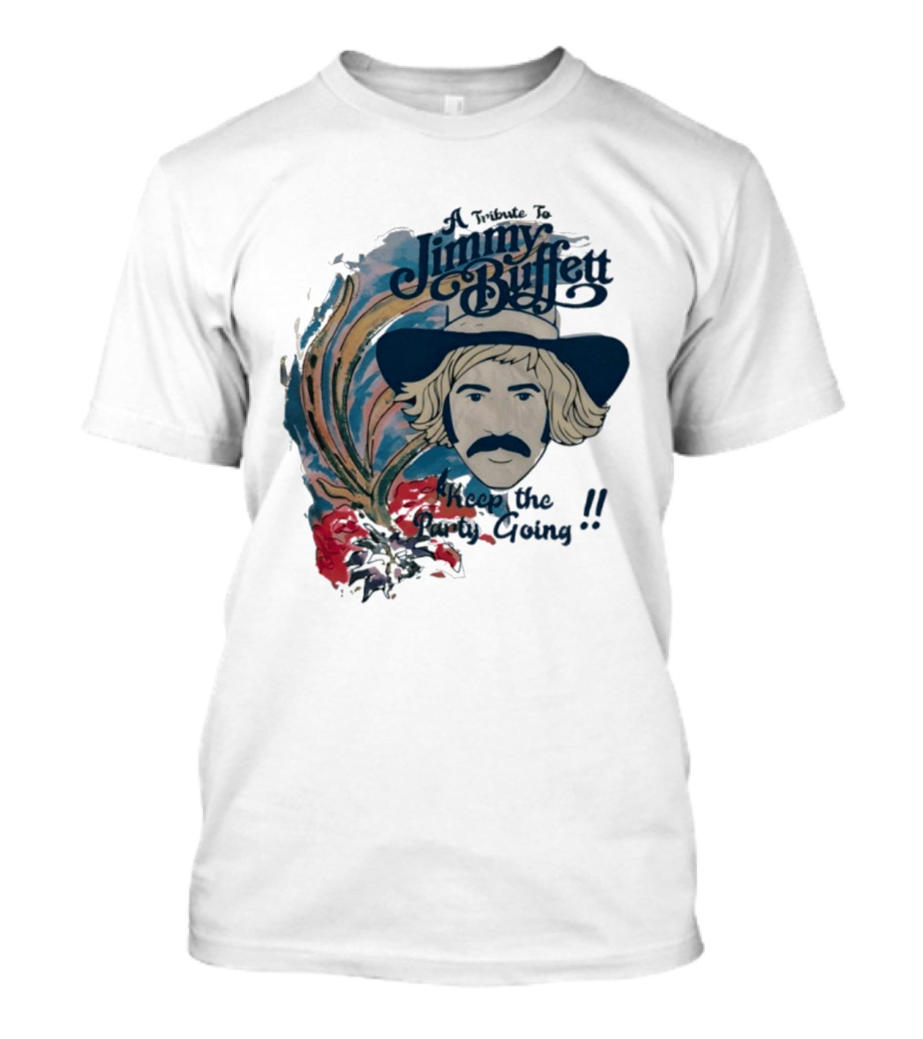 A Tribute To Jimmy Buffett Keep The Party Going T-Shirt