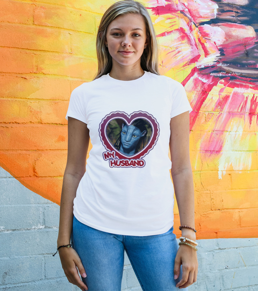 Jake Sully My Husband Avatar Heart Fan Favorite T-Shirt
