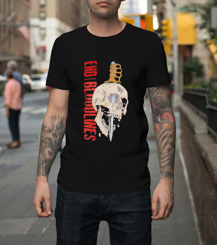End Bloodlines Skull Dagger T-Shirt