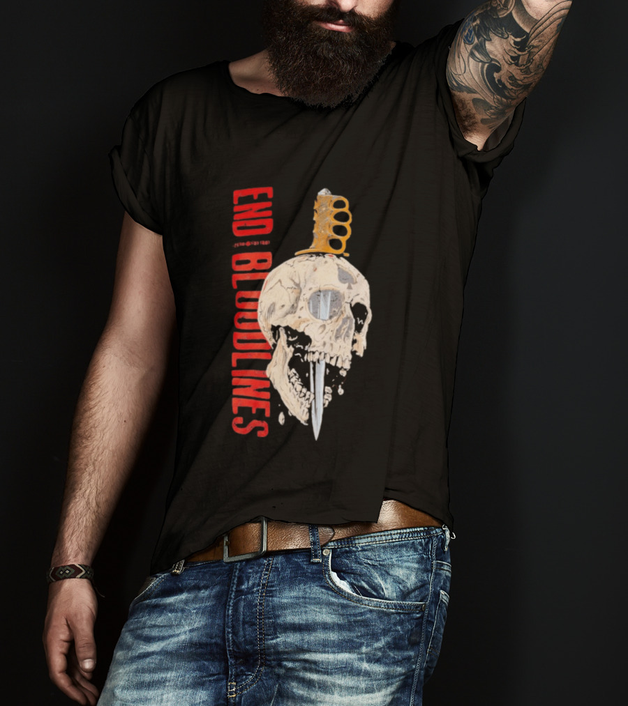 End Bloodlines Skull Dagger T-Shirt