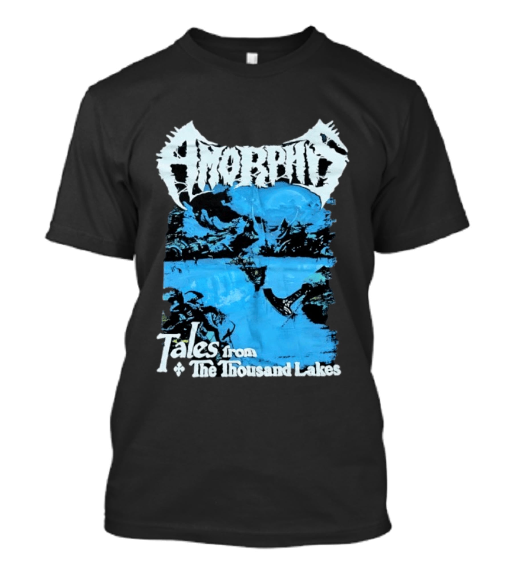 Amorphis Tales From The Thousand Lakes Scenic Landscape T-Shirt