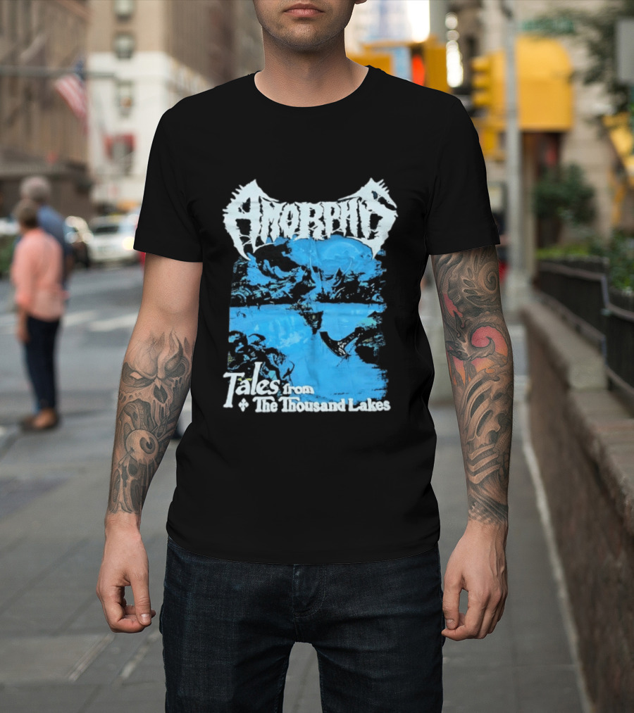 Amorphis Tales From The Thousand Lakes Scenic Landscape T-Shirt