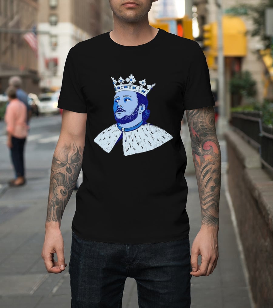 King Joshua MVP Josh Allen Regal Crown T-Shirt