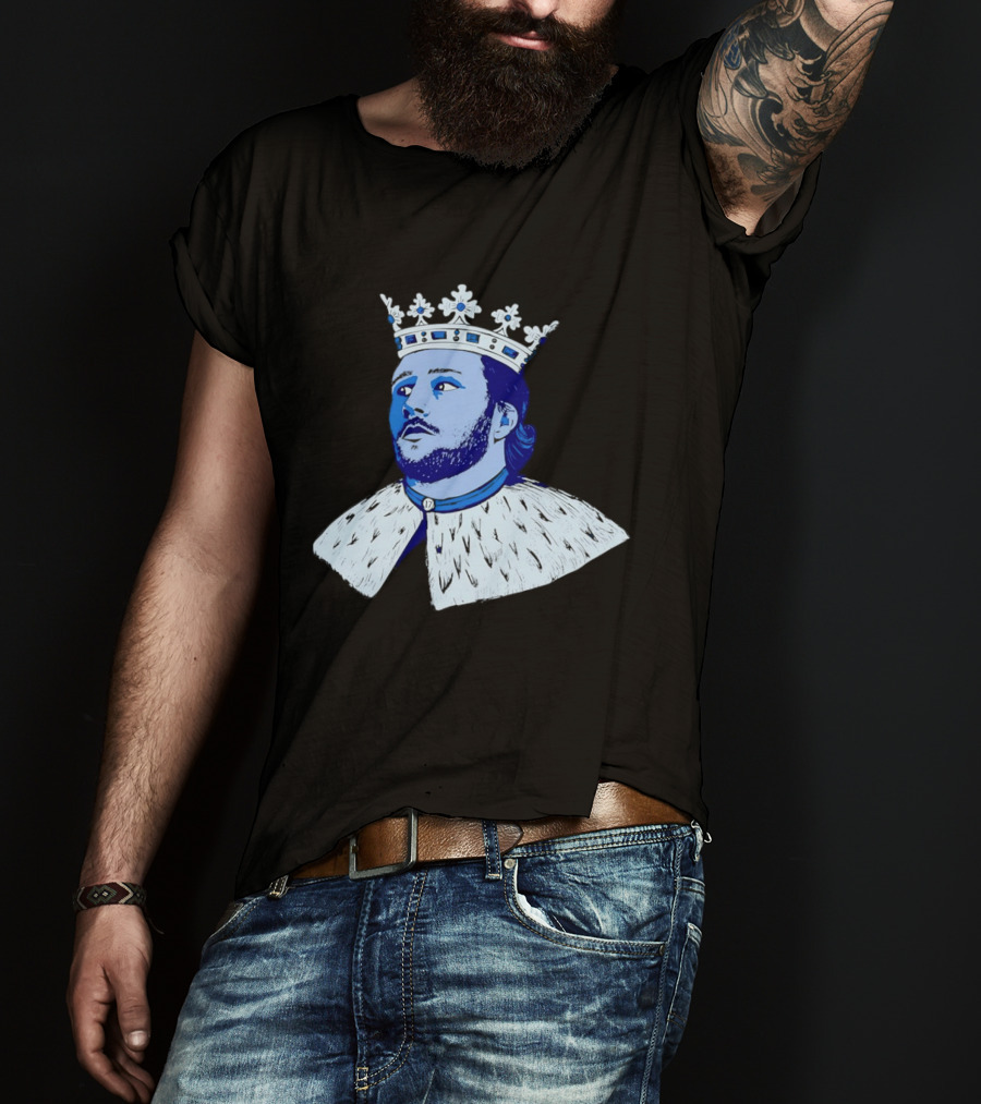 King Joshua MVP Josh Allen Regal Crown T-Shirt