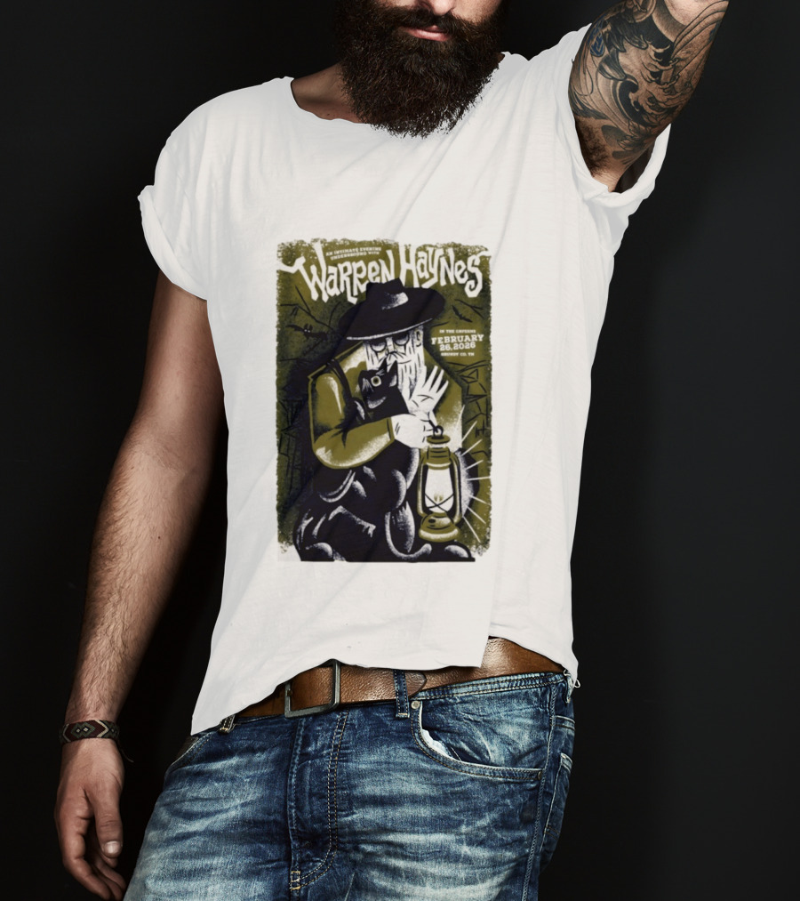 Warren Haynes An Intimate Evening February 26 2026 Grundy County TN Lantern T-Shirt