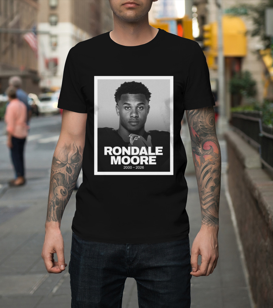 Rondale Moore Tribute 2000 2026 Atlanta Falcons T-Shirt