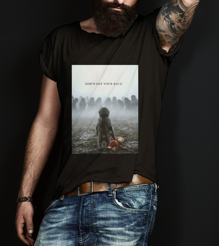 God's Got Your Back Monkey At Dawn T-Shirt