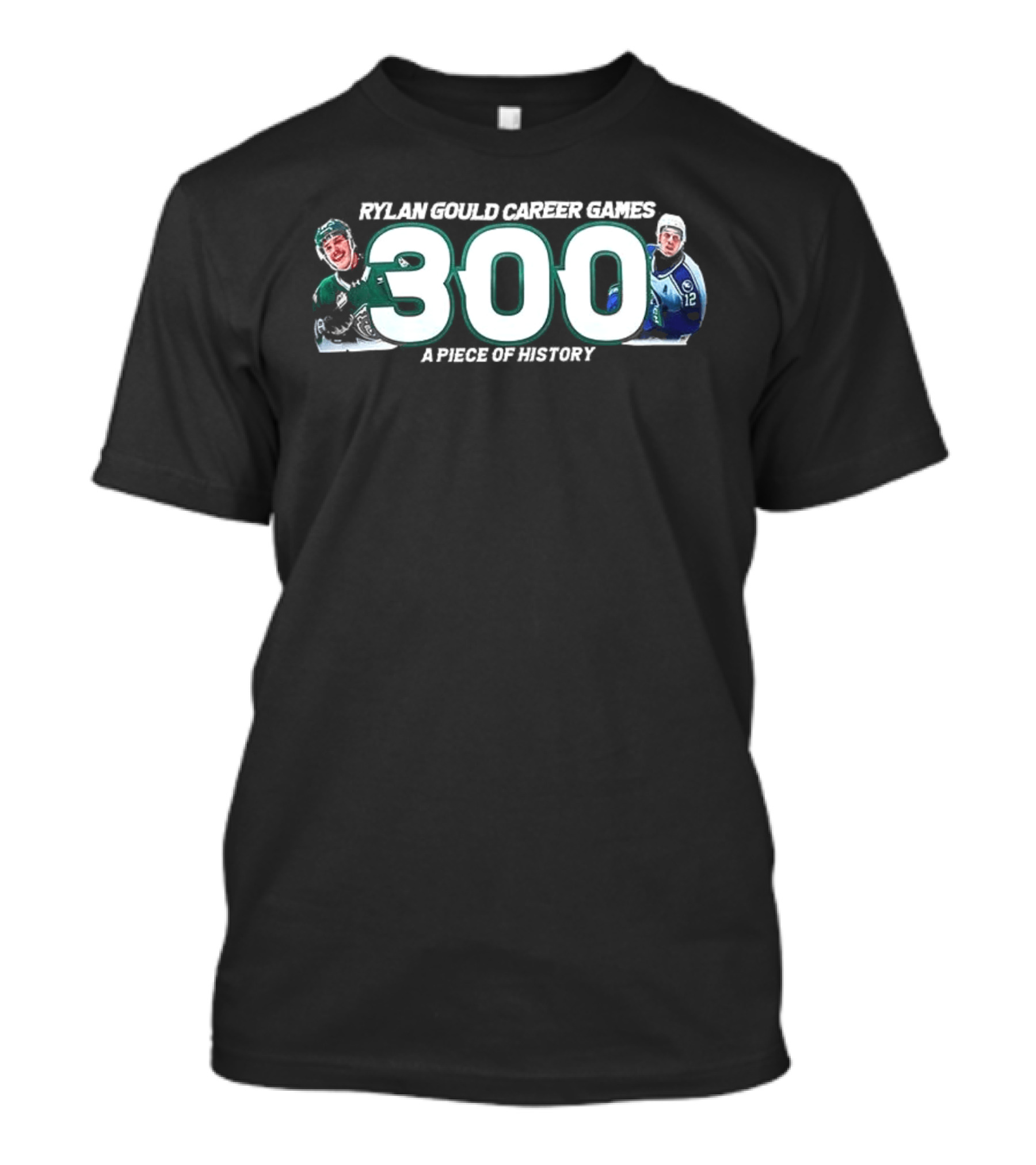 Ryan Gould Career Games 300 A Piece Of History T-Shirt