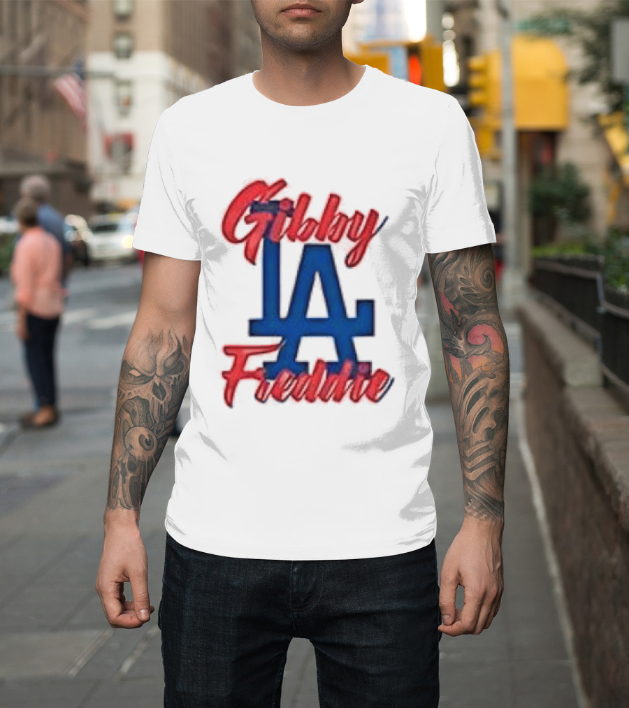 Gibby Freddie LA Dodgers T-Shirt