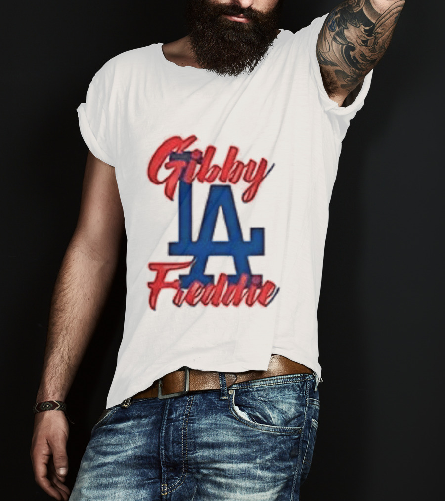 Gibby Freddie LA Dodgers T-Shirt