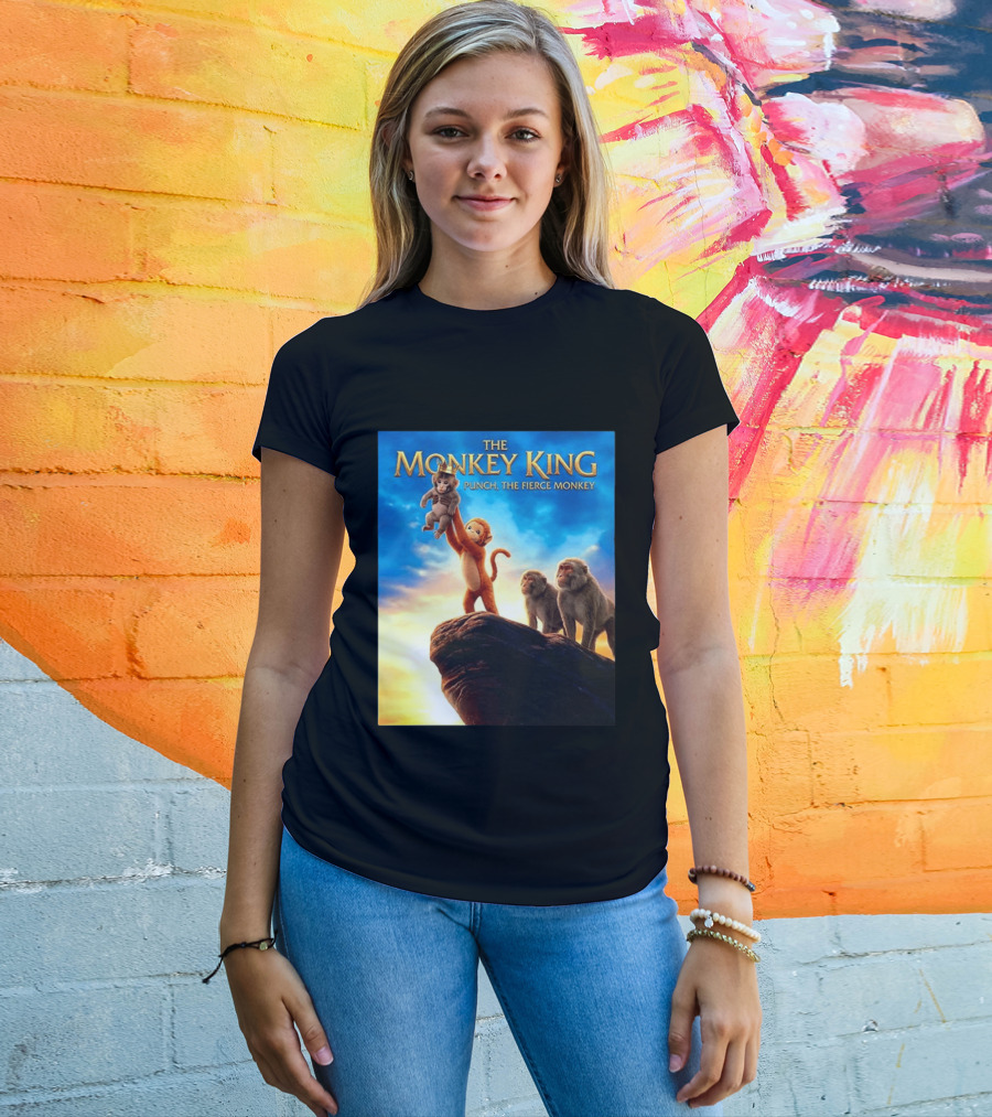 The Monkey King Punch The Fierce Monkey Epic Adventure T-Shirt